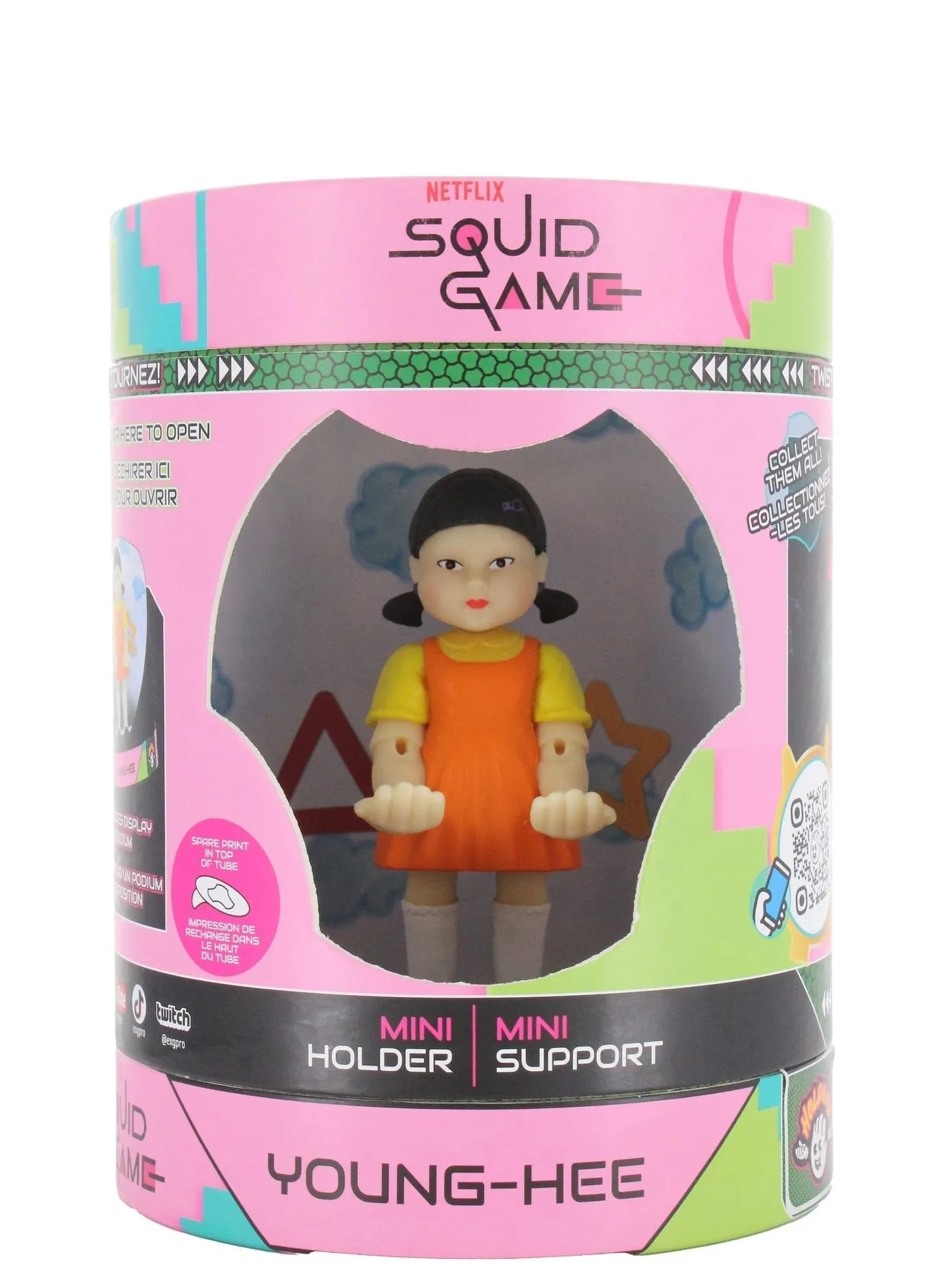 Squid Game: Young-Hee Holdems, Mini Phone Stand and Device Holder