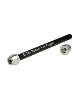 The Robert Axle Project Trainer Axle, Cervelo R.A.T., M12 x 142, w/derailleur hanger (TRA223.C)