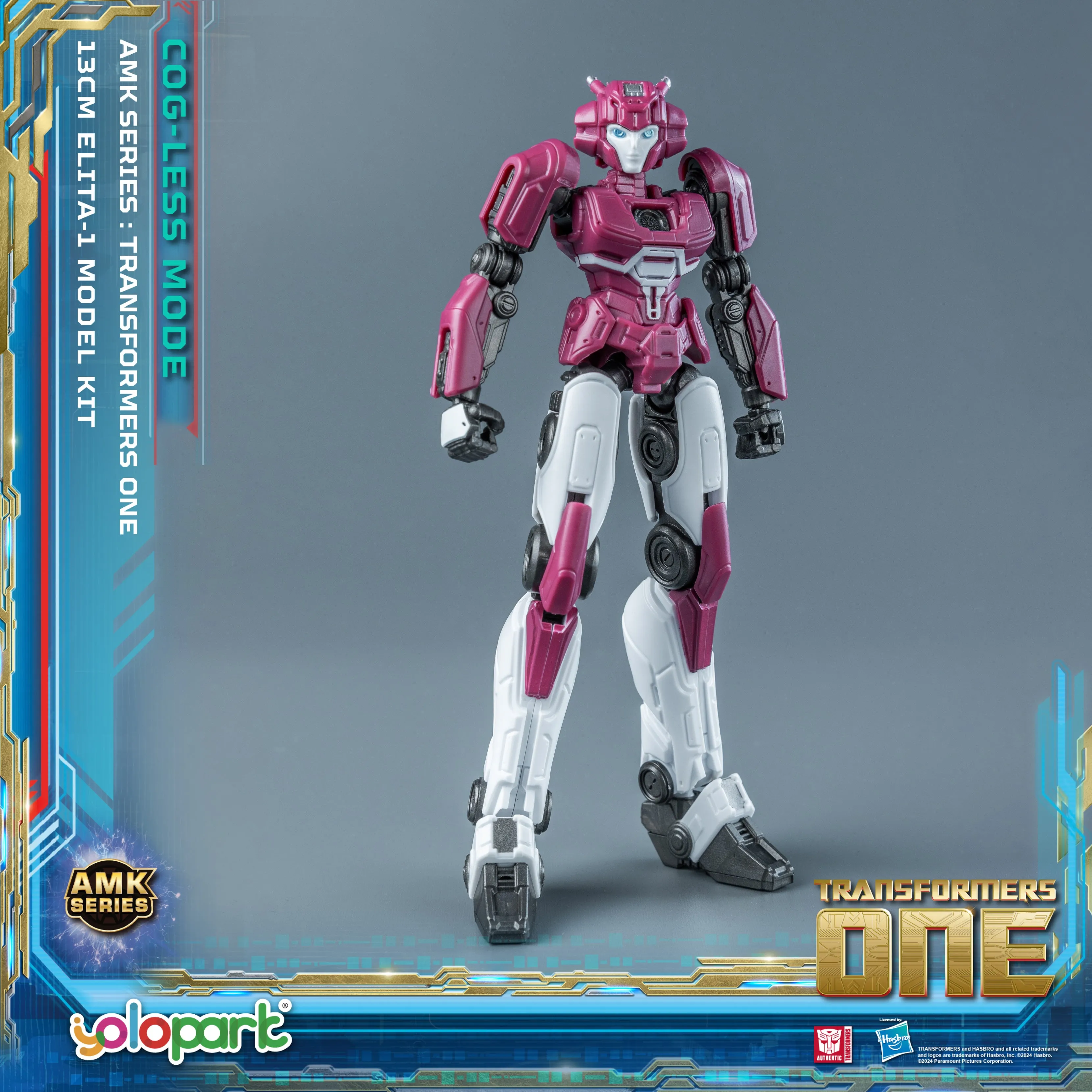 TRANSFORMERS ONE AMK Series (Cog-less Mode) ELITA-1 Model Kit
