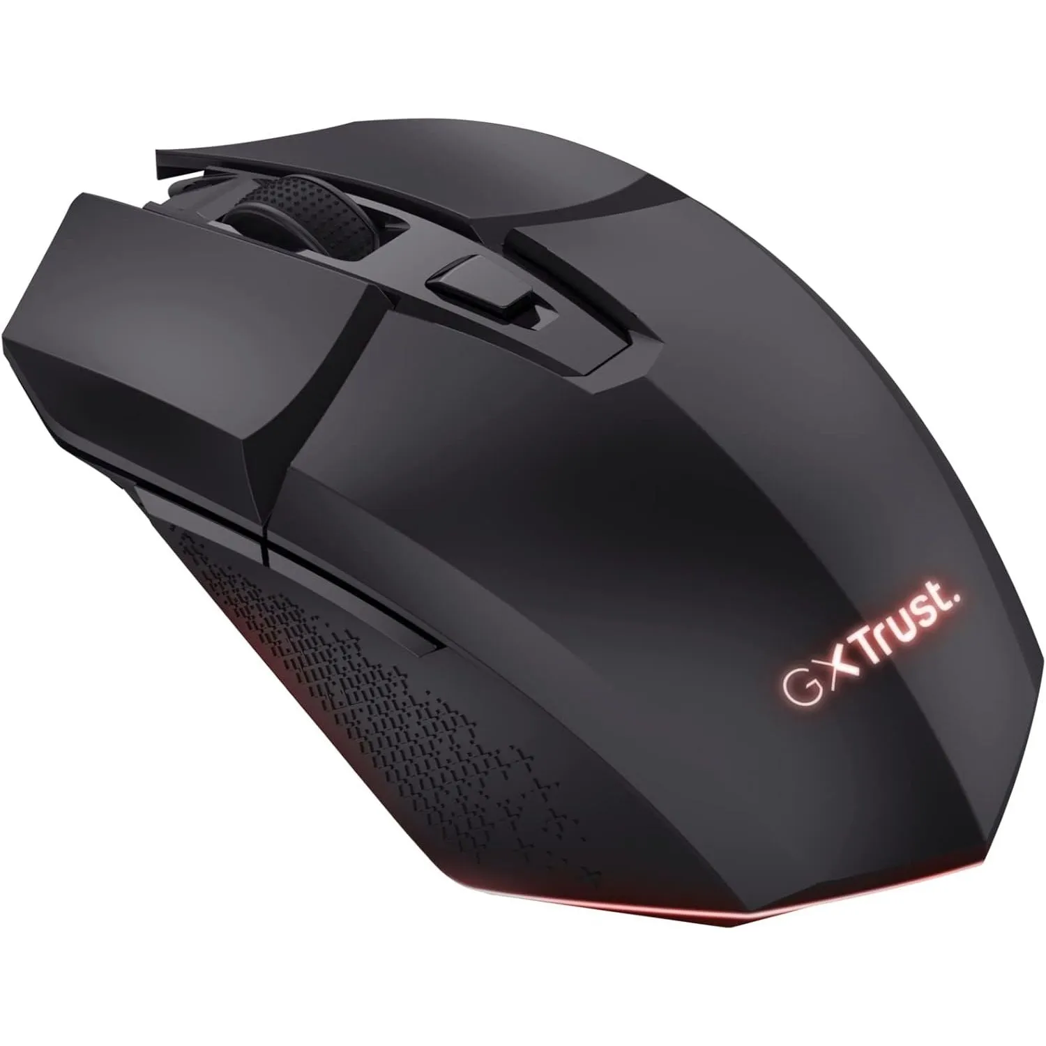 Trust Gaming GXT 110 Felox Wireless Rechargeable Gaming Mouse – 80h Battery, 800-4800 DPI, RGB Lighting, 6 Buttons, Black