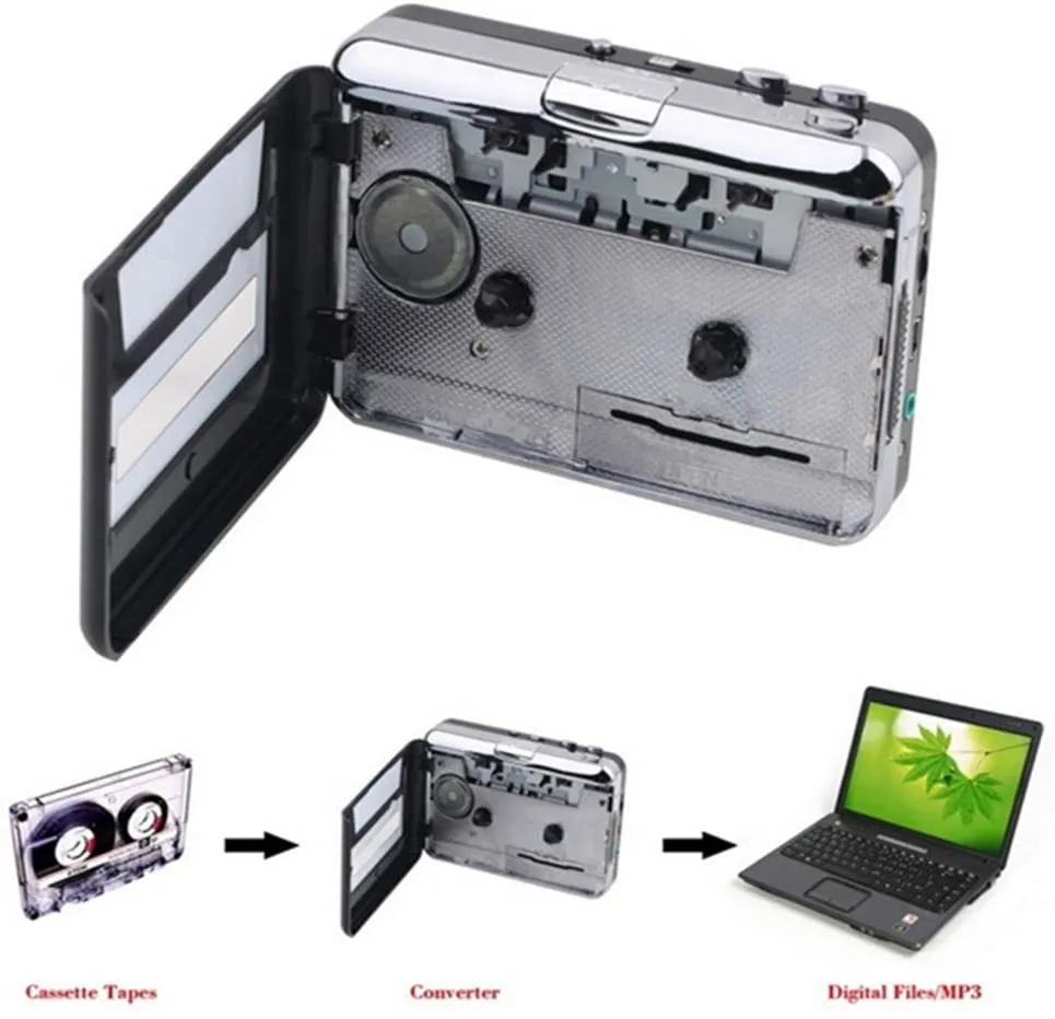 Usb Cassette Player And Tape To Mp3 Converter