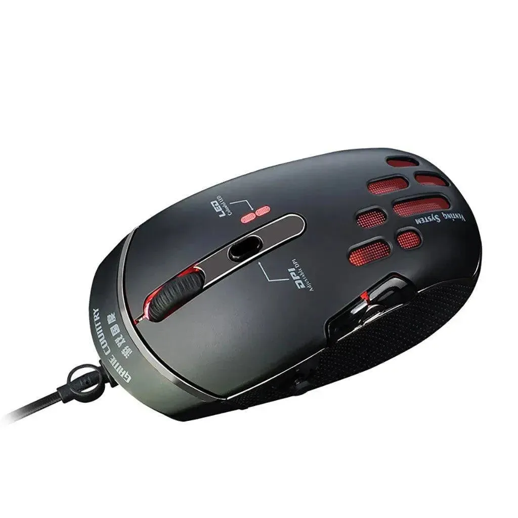 Wired Gaming Mouse 5D JOYSTICK 4000DPI 7 Buttons
