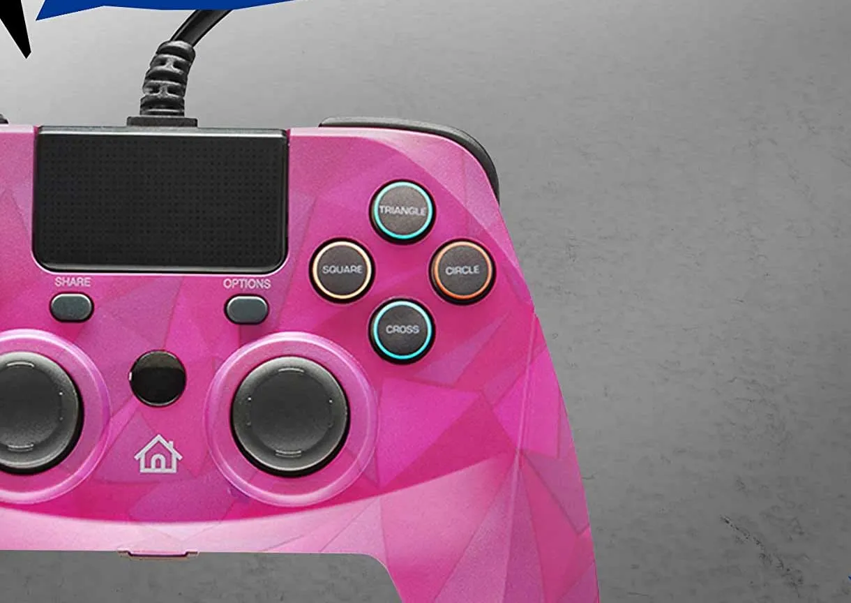 Wired PS4 Controller with 3M Cable BOLT AXTION