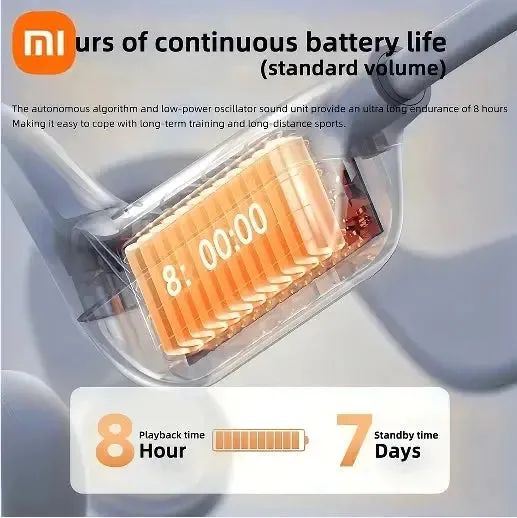 Xiaomi S3 Wireless Open Bone Conduction Headset Bluetooth 5.3 Swimming Bluetooth Headphones Earbuds Non-In-Ear Sports Earbuds