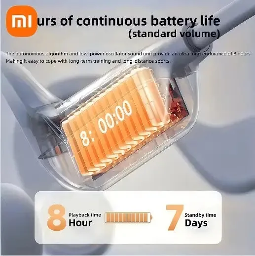 Xiaomi S3 Wireless Open Bone Conduction Headset Bluetooth 5.3 Swimming Bluetooth Headphones Earbuds Non-In-Ear Sports Earbuds
